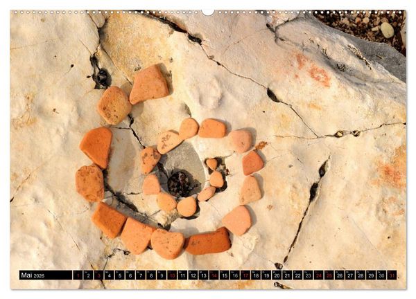 Produktbild: Land Art - Natur und Kunst (hochwertiger Premium Wandkalender 2026 DIN A2 quer), Kunstdruck in Hochglanz