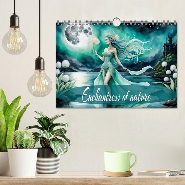 Produktbild: Enchantress of nature (Wall Calendar 2026 DIN A4 landscape), CALVENDO 12 Month Wall Calendar