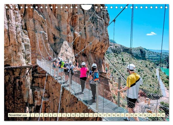 Produktbild: H&auml;ngebr&uuml;cken - Nervenkitzel (Wandkalender 2026 DIN A4 quer), CALVENDO Monatskalender