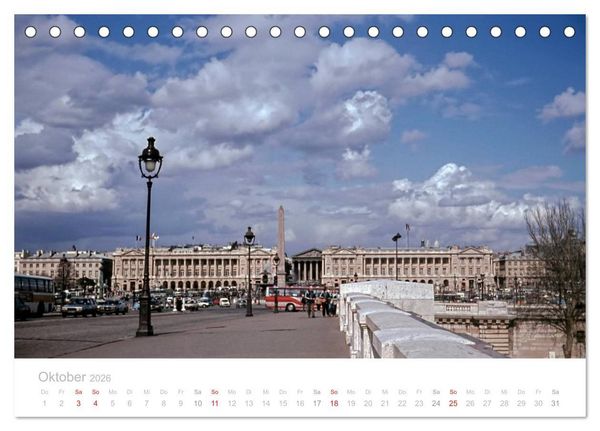 Produktbild: Paris - Historische Ansichten (Tischkalender 2026 DIN A5 quer), CALVENDO Monatskalender