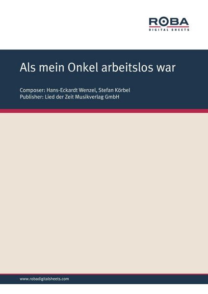Produktbild: Als mein Onkel arbeitslos war