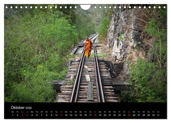Produktbild: Tropenparadies Thailand 2026 (Wandkalender 2026 DIN A4 quer), CALVENDO Monatskalender
