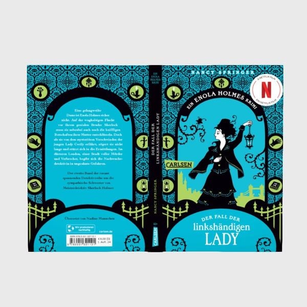 Produktbild: Enola Holmes: Der Fall der linksh&auml;ndigen Lady