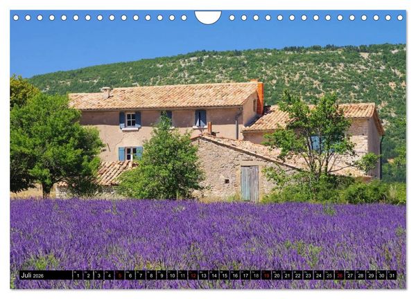 Produktbild: Lavendel (Wandkalender 2026 DIN A4 quer), CALVENDO Monatskalender