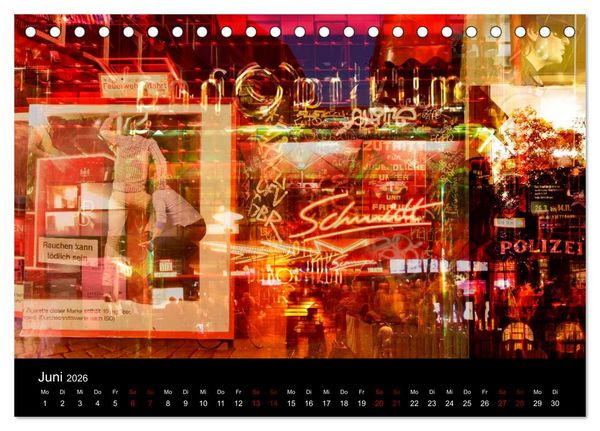Produktbild: Hamburg-Art (Tischkalender 2026 DIN A5 quer), CALVENDO Monatskalender