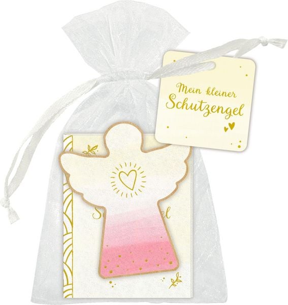 Produktbild: Holzengel mit B&uuml;chlein