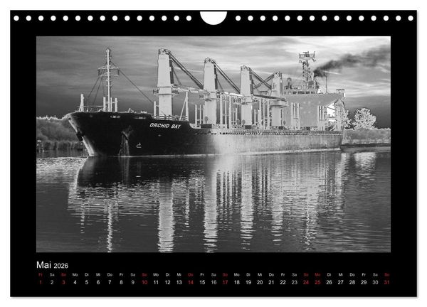 Produktbild: Schiffe anders (Wandkalender 2026 DIN A4 quer), CALVENDO Monatskalender