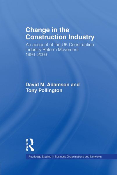 Produktbild: Change in the Construction Industry