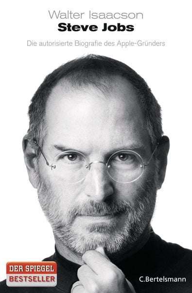 Steve Jobs, Gebundene Ausgabe von Walter Isaacson, C. Bertelsmann
