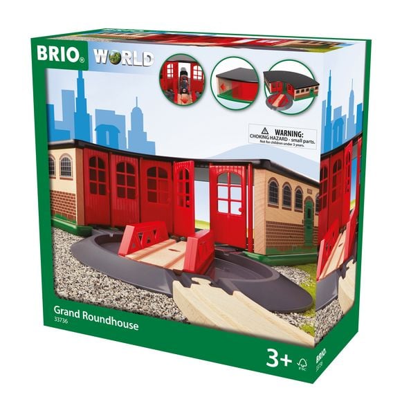 Produktbild: Brio Gro&szlig;er Ringlokschuppen
