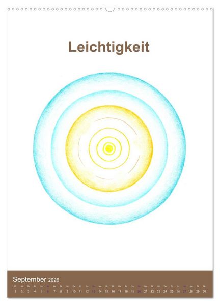 Produktbild: Delfinheilsymbole (Wandkalender 2026 DIN A2 hoch), CALVENDO Monatskalender