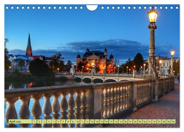 Produktbild: Schwerin - Welterbe (Wandkalender 2026 DIN A4 quer), CALVENDO Monatskalender