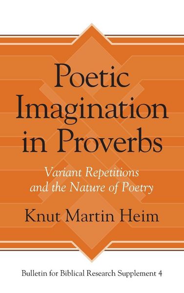 Produktbild: Poetic Imagination in Proverbs