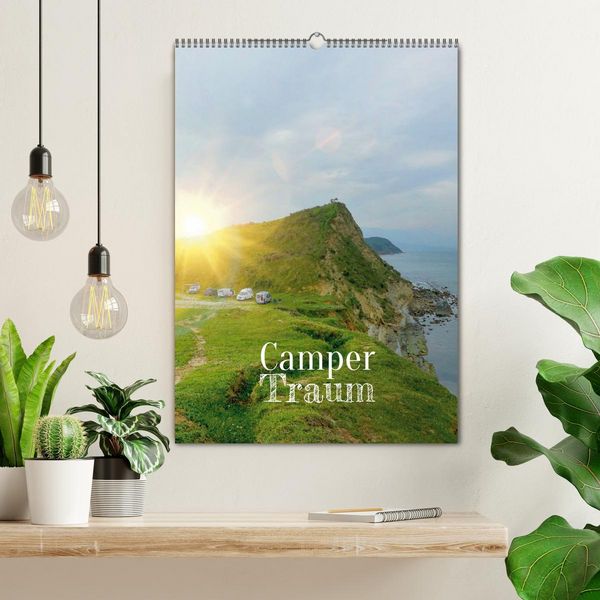 Produktbild: Camper Traum (Wandkalender 2026 DIN A2 hoch), CALVENDO Monatskalender