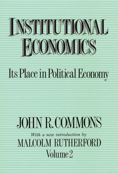 Produktbild: Institutional Economics