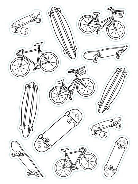 Produktbild: Color Your Own Stickers