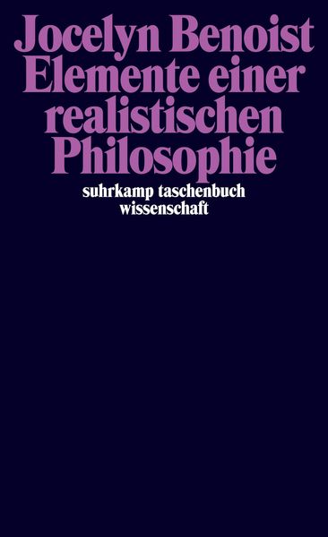 Produktbild: Elemente einer realistischen Philosophie