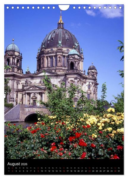 Produktbild: Weltstadt Berlin (Wandkalender 2026 DIN A4 hoch), CALVENDO Monatskalender