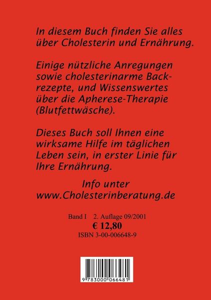 Produktbild: Leben mit Cholesterin