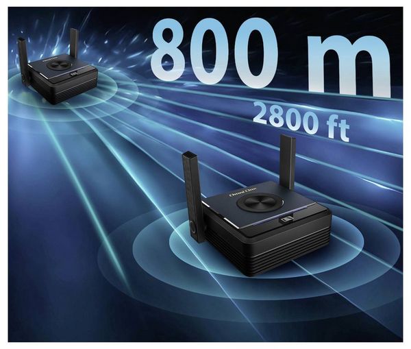 Produktbild: EZCast Omni One Wireless HDMI Extender HDMI&reg;, USB-C&reg; (DP Alt Mode) HDMI Extender 800m
