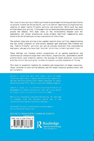 Produktbild: Human Resources, Care Giving, Career Progression and Gender