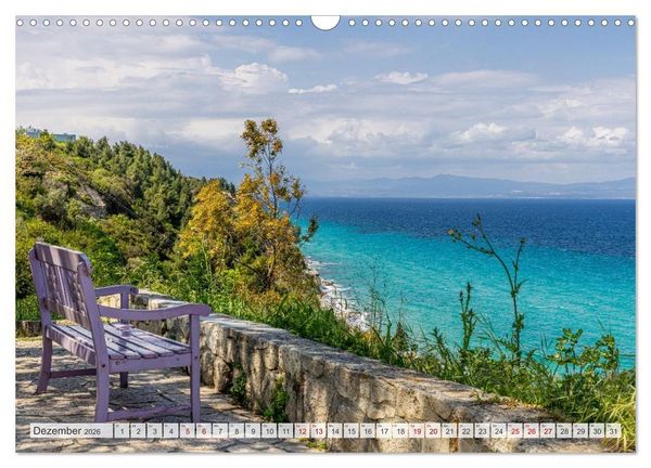 Produktbild: Griechenland - Thessaloniki und Chalkidiki (Wandkalender 2026 DIN A3 quer), CALVENDO Monatskalender