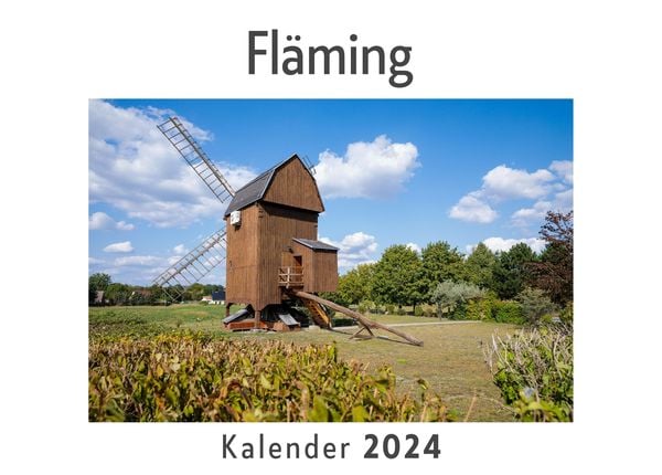 Produktbild: Fl&auml;ming (Wandkalender 2024, Kalender DIN A4 quer, Monatskalender im Querformat mit Kalendarium, Das perfekte Geschenk)