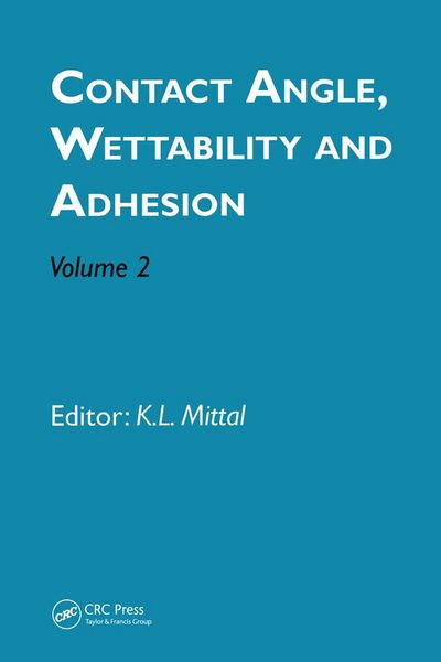 Produktbild: Contact Angle, Wettability and Adhesion, Volume 2