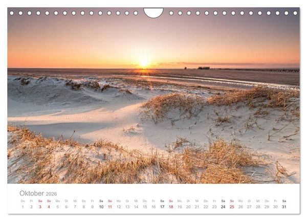 Produktbild: St. Peter-Ording. Deutschlands gr&ouml;&szlig;te Sandkiste (Wandkalender 2026 DIN A4 quer), CALVENDO Monatskalender