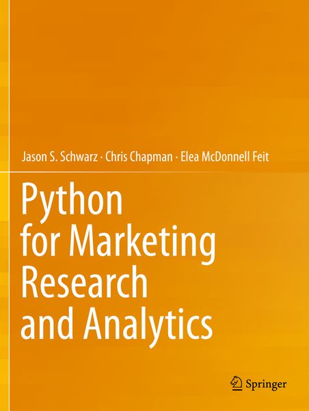 Produktbild: Python for Marketing Research and Analytics