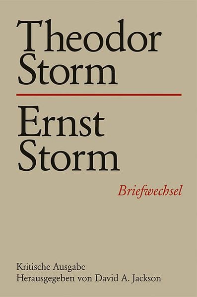 Produktbild: Theodor Storm &ndash; Ernst Storm