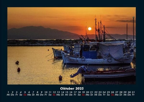 Produktbild: Bootskalender 2025 Fotokalender DIN A4