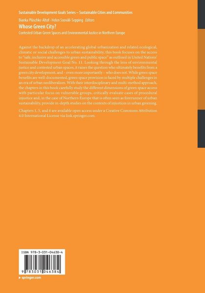Produktbild: Whose Green City?