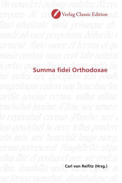 Produktbild: Summa fidei Orthodoxae