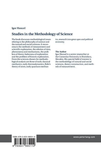 Produktbild: Studies in the Methodology of Science