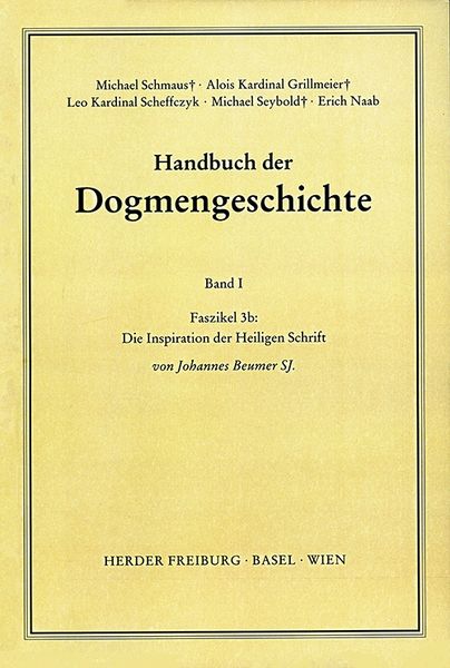 Die Inspiration der Heiligen Schrift, Taschenbuch von Johannes Beumer, Herder, 9783451007118