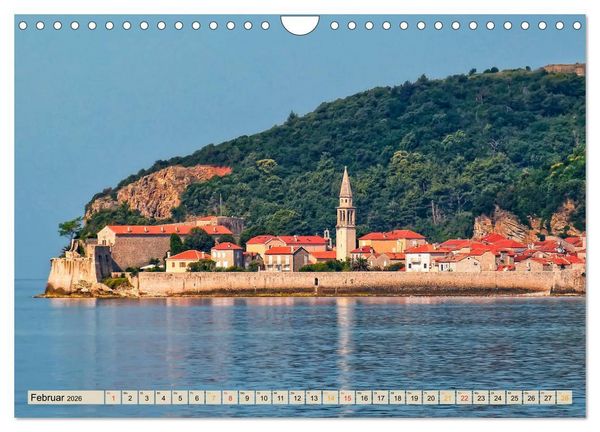 Produktbild: Reise nach Montenegro (Wandkalender 2026 DIN A4 quer), CALVENDO Monatskalender