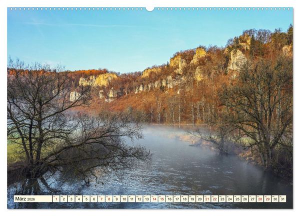 Produktbild: Naturpark Obere Donau (hochwertiger Premium Wandkalender 2026 DIN A2 quer), Kunstdruck in Hochglanz