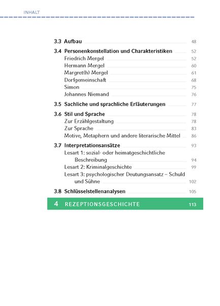 Die Judenbuche von Annette von Droste-Hülshoff - Textanalyse und Interpretation