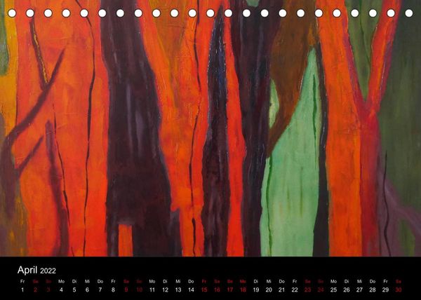 Produktbild: Inspiration in Farbe (Tischkalender 2022 DIN A5 quer)