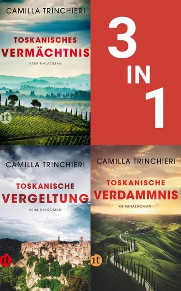 Produktbild: Toskana-Krimis um den sympathischen Nico Doyle, Ex-Cop des NYPD (Band 1-3) - Beste Urlaubsunterhaltung f&uuml;r alle Italien-Fans