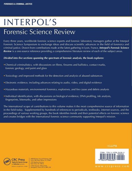 Produktbild: Interpol's Forensic Science Review