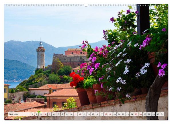 Produktbild: Insel Elba Impressionen (hochwertiger Premium Wandkalender 2026 DIN A2 quer), Kunstdruck in Hochglanz