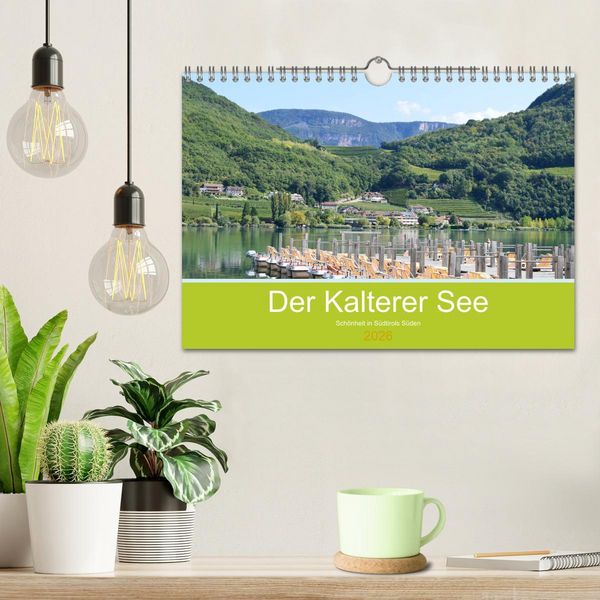Produktbild: Der Kalterer See - Sch&ouml;nheit in S&uuml;dtirols S&uuml;den (Wandkalender 2026 DIN A4 quer), CALVENDO Monatskalender