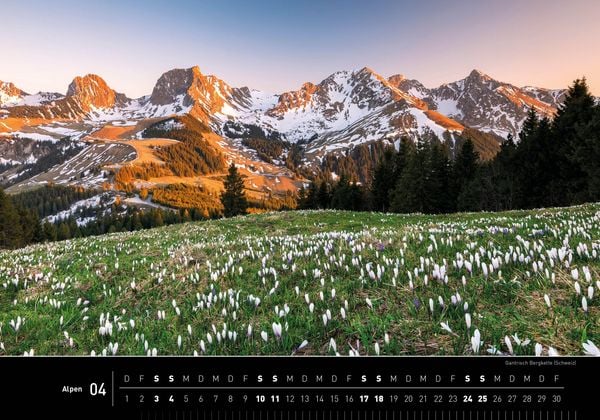 Produktbild: Alpen Premiumkalender 2027