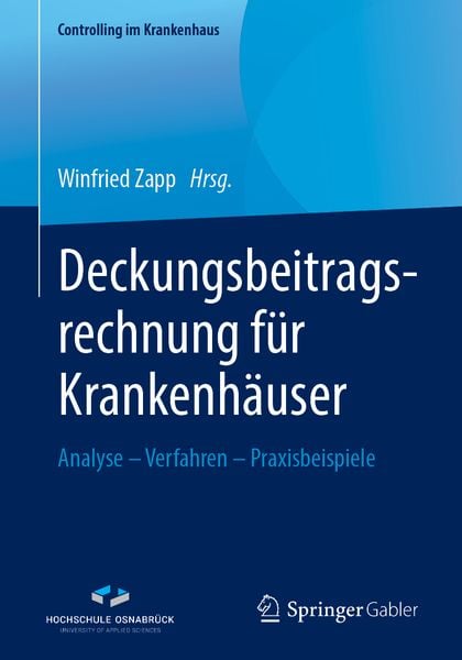 Produktbild: Deckungsbeitragsrechnung f&uuml;r Krankenh&auml;user