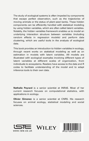 Produktbild: Statistical Approaches for Hidden Variables in Ecology