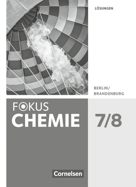 Produktbild: Fokus Chemie - Berlin/Brandenburg - 7./8. Schuljahr