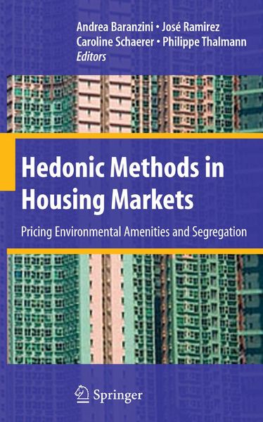 Produktbild: Hedonic Methods in Housing Markets