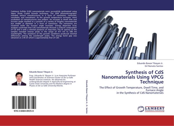 Produktbild: Synthesis of CdS Nanomaterials Using VPCG Technique